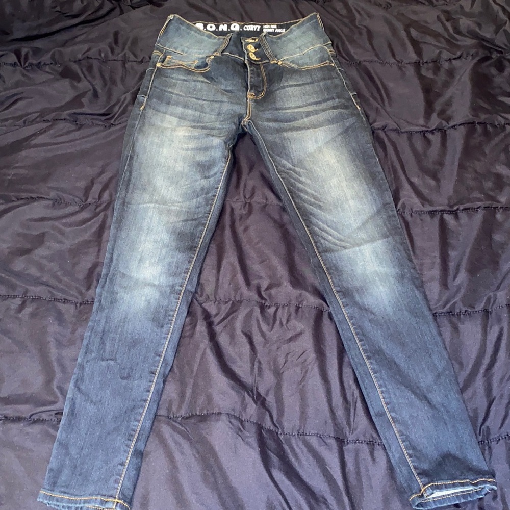 S.O.N.G. Curvy High Rise Skinny Ankle